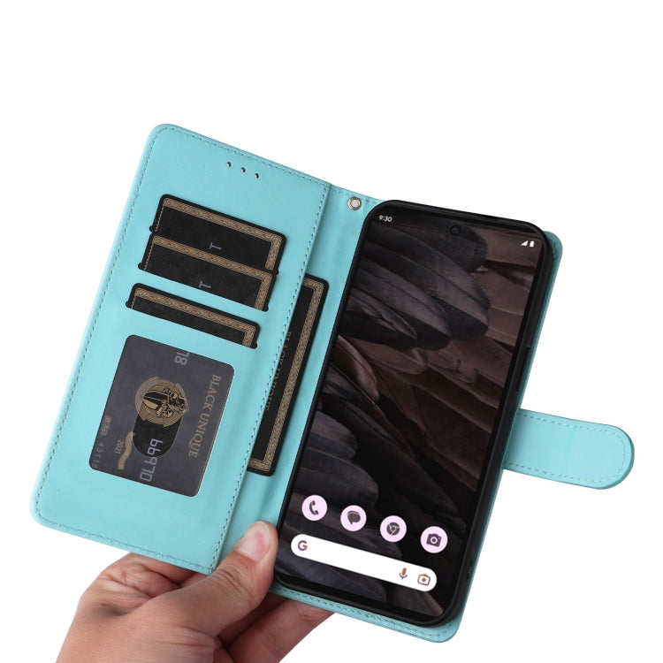 For Google Pixel 7a Diamond Lattice Leather Flip Phone Case