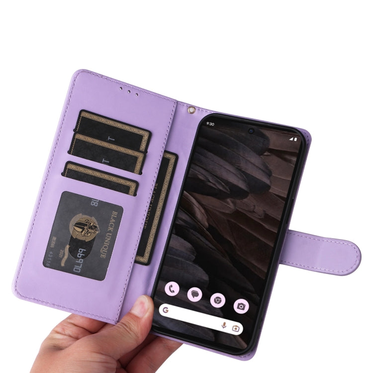 For Google Pixel 7a Diamond Lattice Leather Flip Phone Case