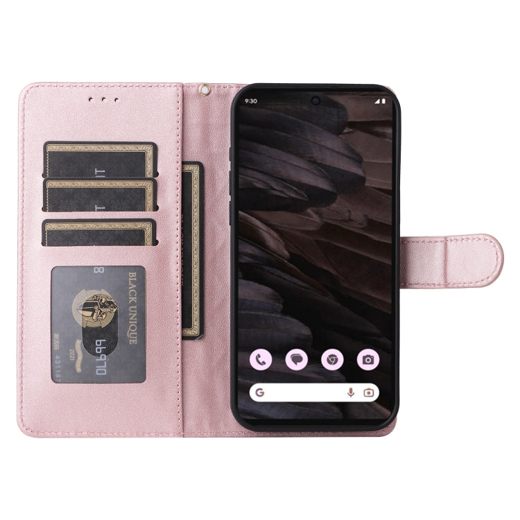 For Google Pixel 7a Diamond Lattice Leather Flip Phone Case