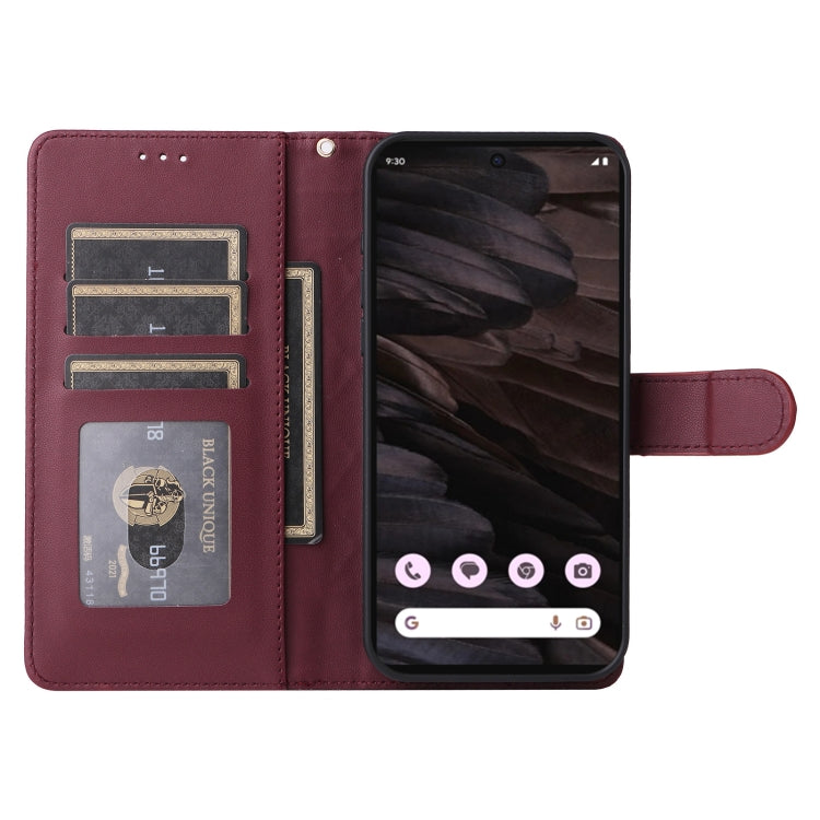 For Google Pixel 7a Diamond Lattice Leather Flip Phone Case