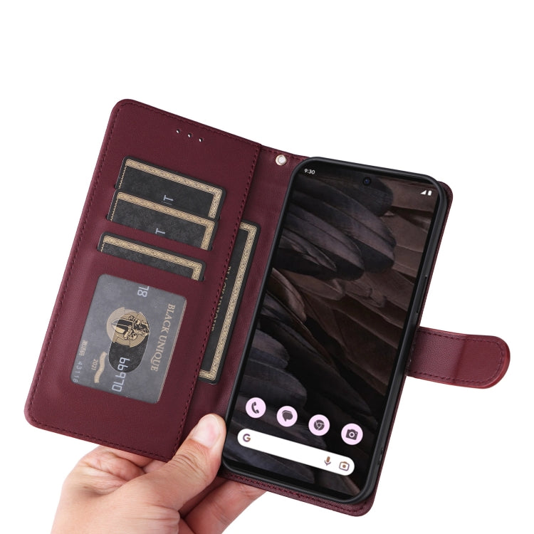 For Google Pixel 7a Diamond Lattice Leather Flip Phone Case