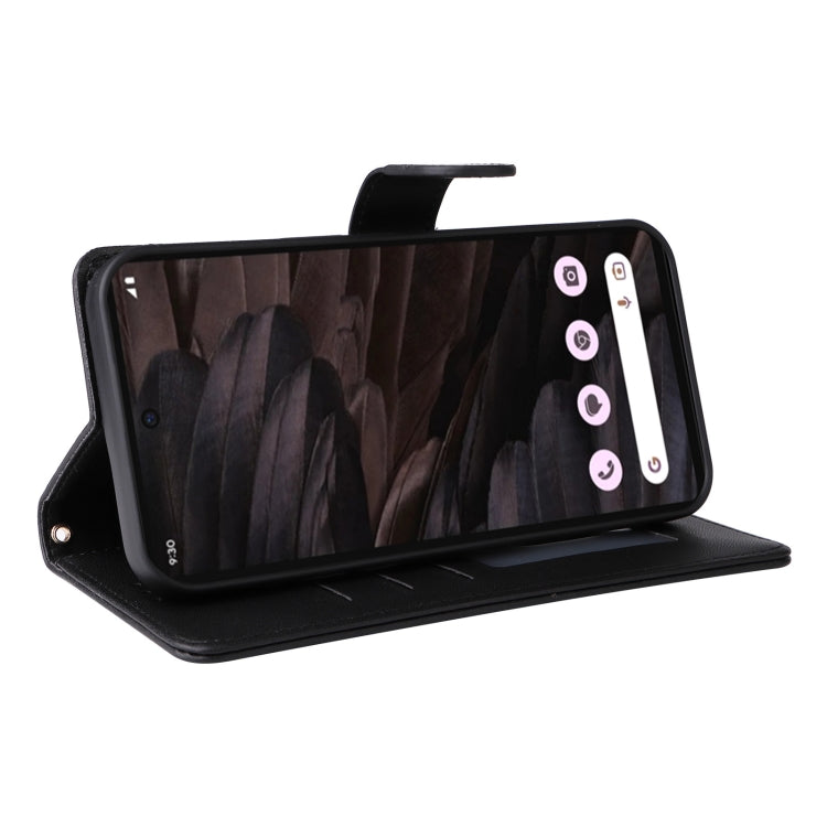 For Google Pixel 7a Diamond Lattice Leather Flip Phone Case