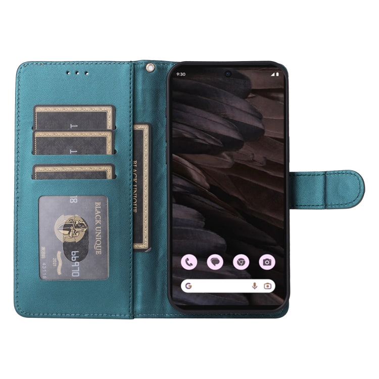 For Google Pixel 7a Diamond Lattice Leather Flip Phone Case
