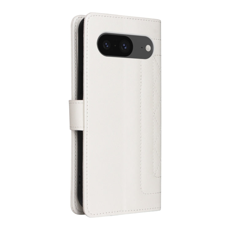 For Google Pixel 8 Diamond Lattice Leather Flip Phone Case