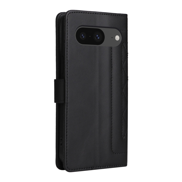 For Google Pixel 8 Diamond Lattice Leather Flip Phone Case