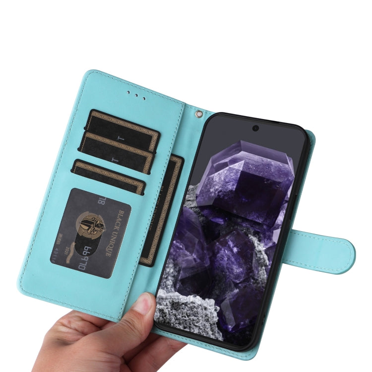 For Google Pixel 8 Pro Diamond Lattice Leather Flip Phone Case