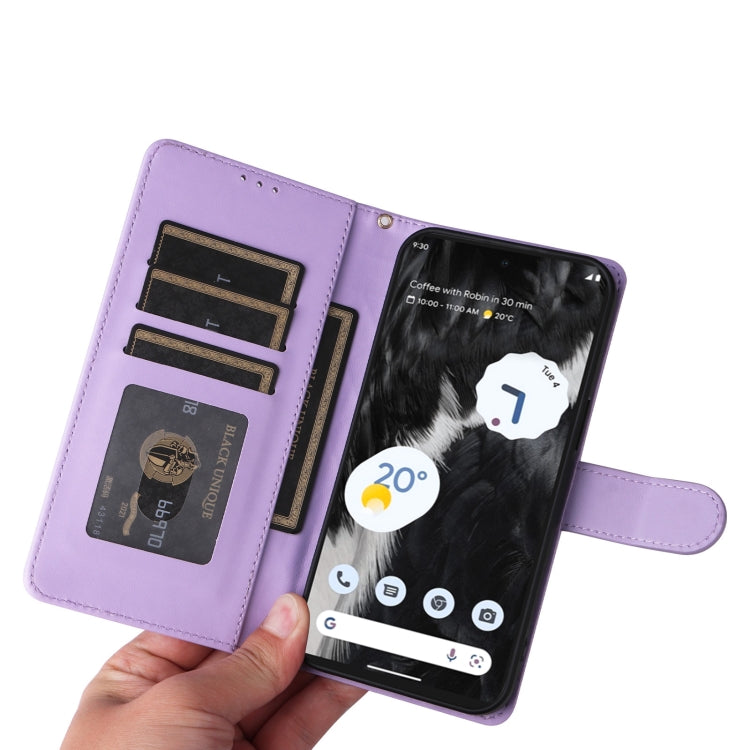 For Google Pixel 8a Diamond Lattice Leather Flip Phone Case