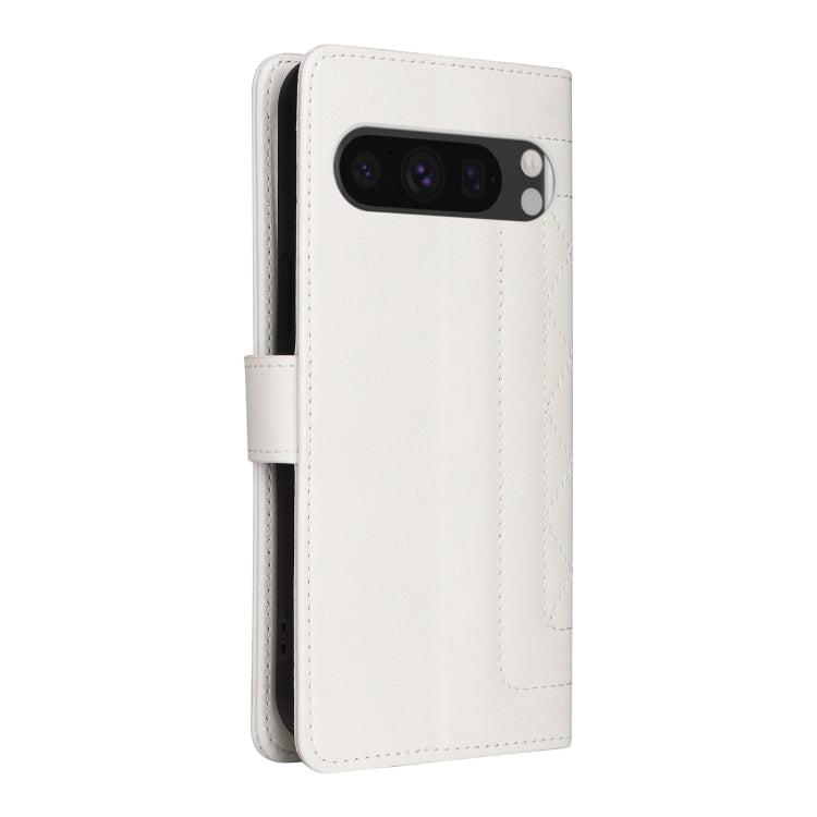 For Google Pixel 9 Diamond Lattice Leather Flip Phone Case