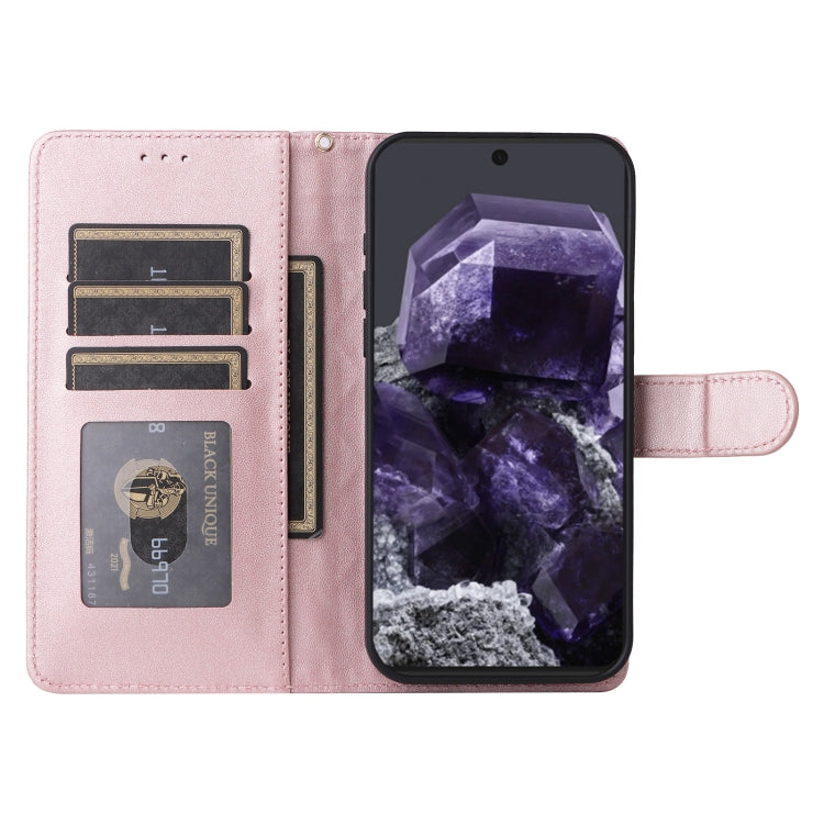 For Google Pixel 9 Diamond Lattice Leather Flip Phone Case