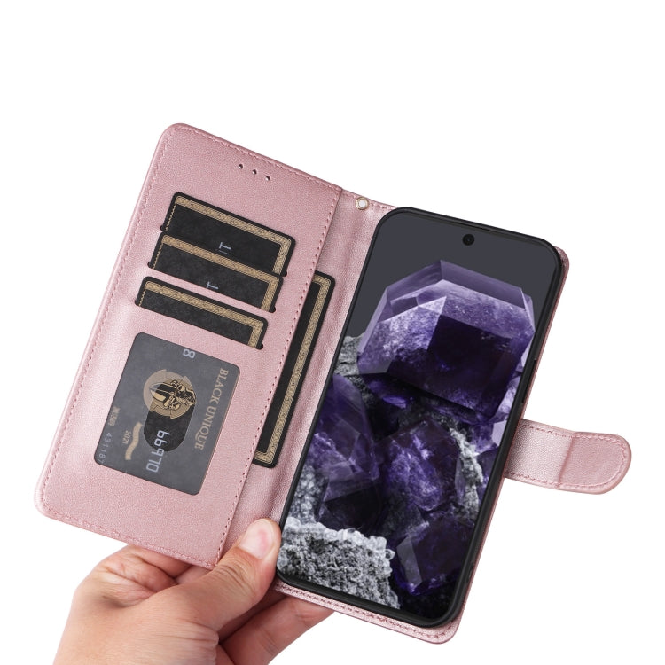 For Google Pixel 9 Diamond Lattice Leather Flip Phone Case