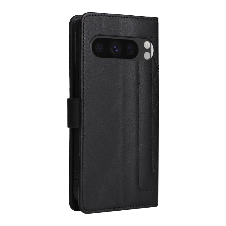 For Google Pixel 9 Diamond Lattice Leather Flip Phone Case