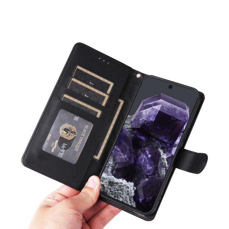 For Google Pixel 9 Pro Diamond Lattice Leather Flip Phone Case