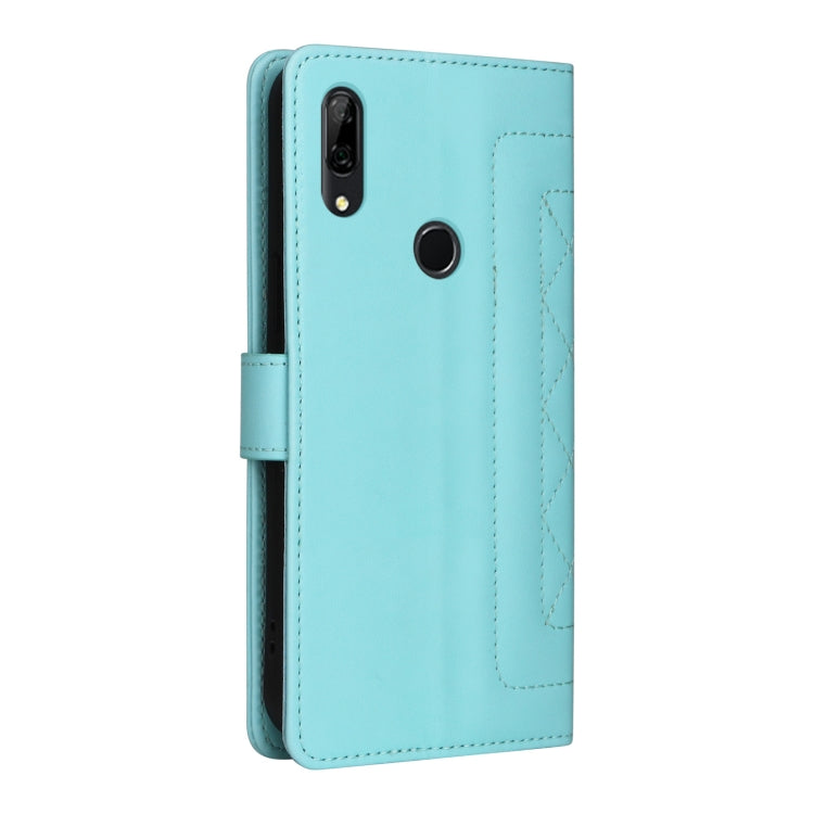 For Huawei P Smart Z Diamond Lattice Leather Flip Phone Case