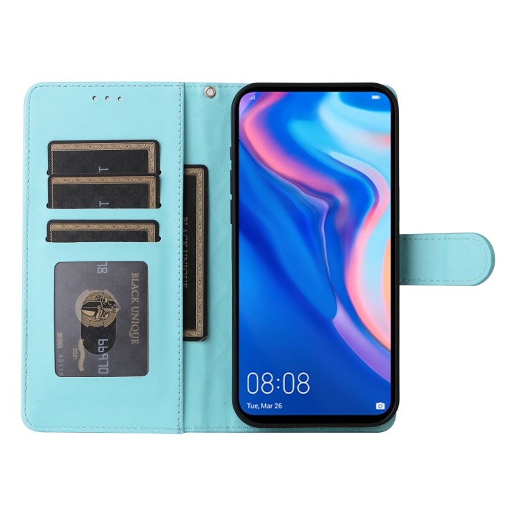 For Huawei P Smart Z Diamond Lattice Leather Flip Phone Case