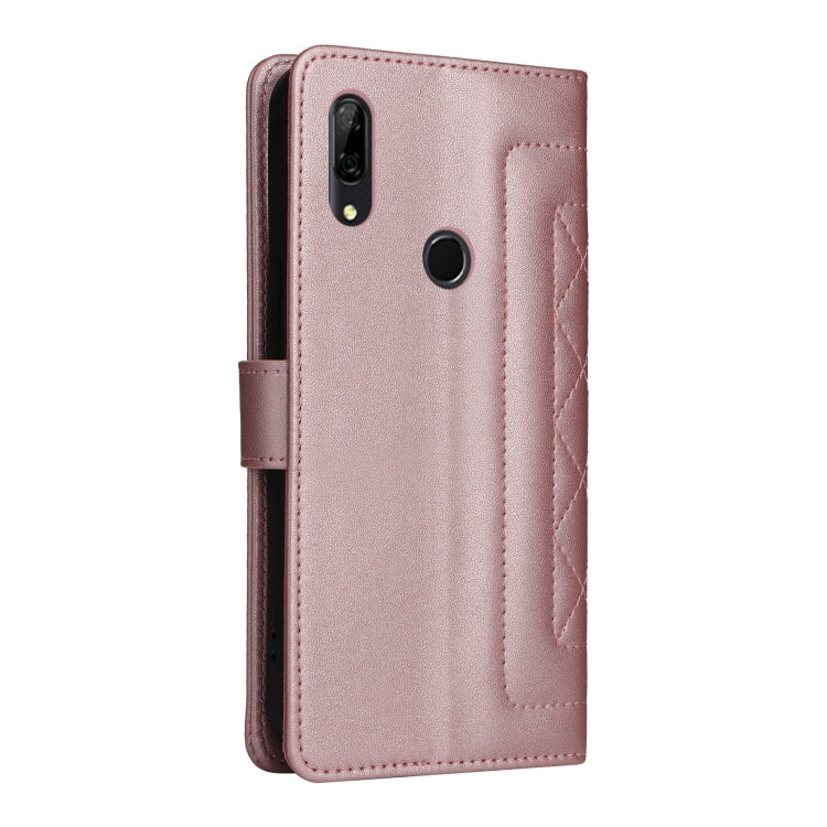 For Huawei P Smart Z Diamond Lattice Leather Flip Phone Case