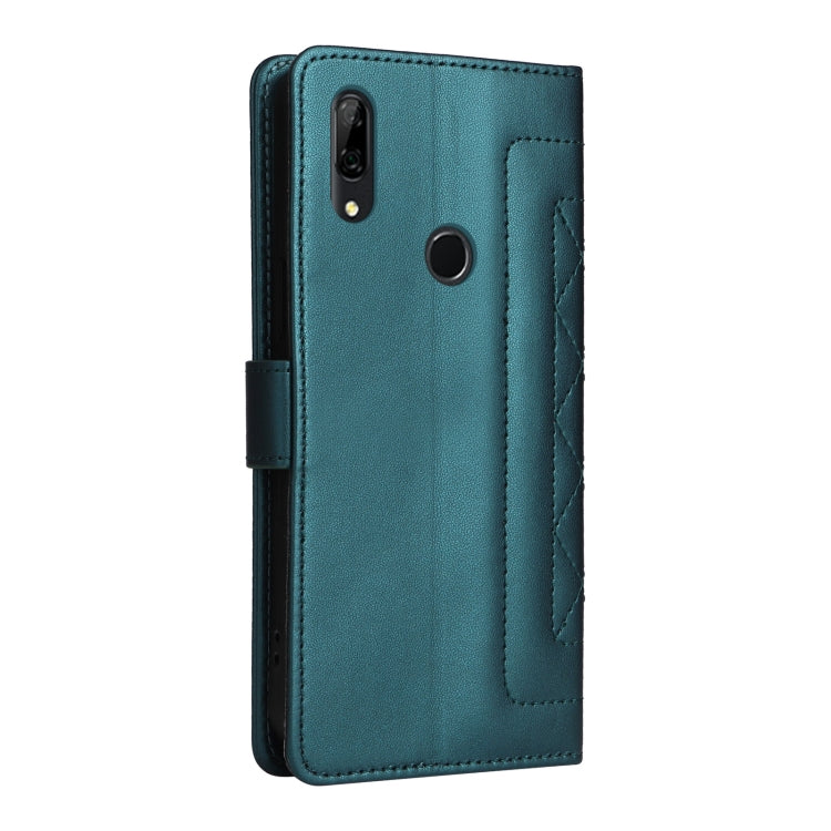 For Huawei P Smart Z Diamond Lattice Leather Flip Phone Case