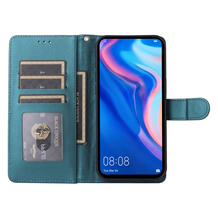 For Huawei P Smart Z Diamond Lattice Leather Flip Phone Case