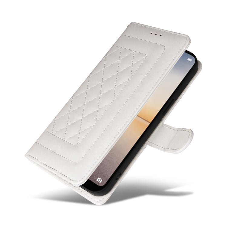 For Huawei P20 Lite Diamond Lattice Leather Flip Phone Case