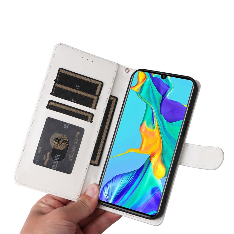 For Huawei P30 Diamond Lattice Leather Flip Phone Case