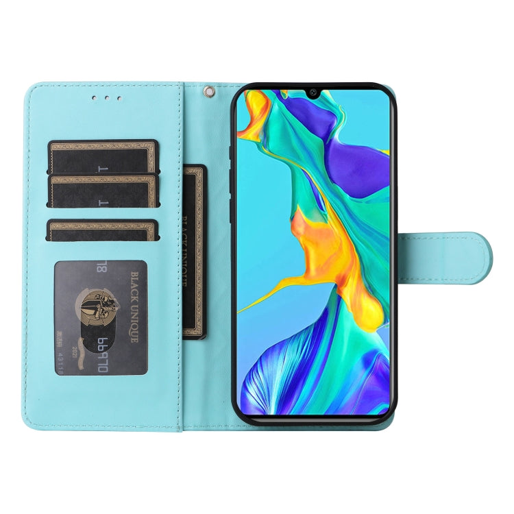 For Huawei P30 Diamond Lattice Leather Flip Phone Case