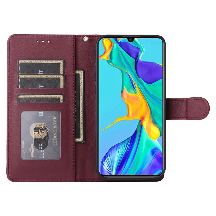 For Huawei P30 Diamond Lattice Leather Flip Phone Case
