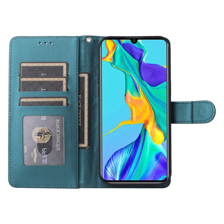 For Huawei P30 Diamond Lattice Leather Flip Phone Case