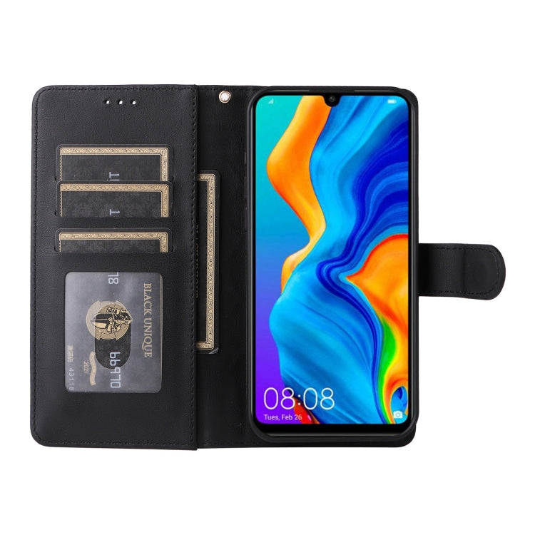 For Huawei P30 Lite Diamond Lattice Leather Flip Phone Case