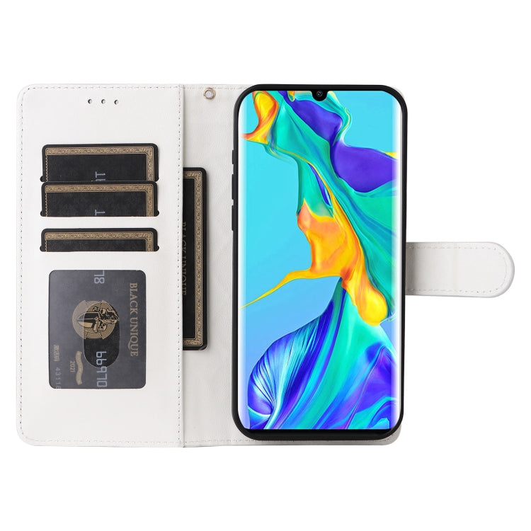 For Huawei P30 Pro Diamond Lattice Leather Flip Phone Case