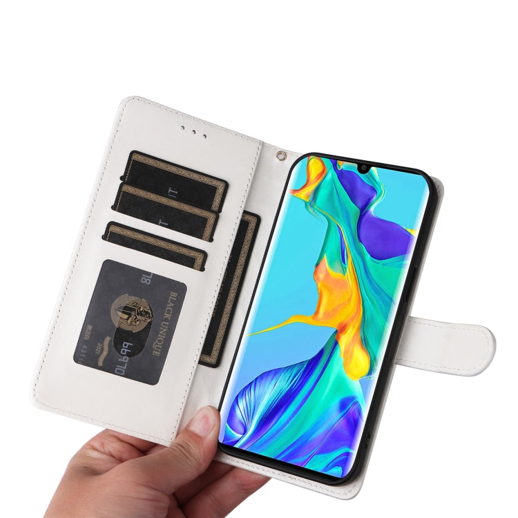 For Huawei P30 Pro Diamond Lattice Leather Flip Phone Case