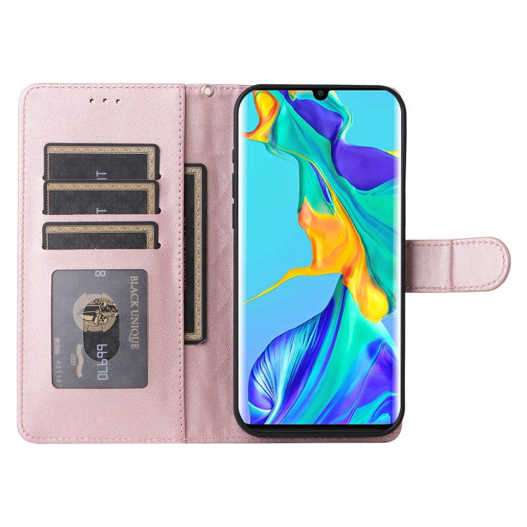 For Huawei P30 Pro Diamond Lattice Leather Flip Phone Case