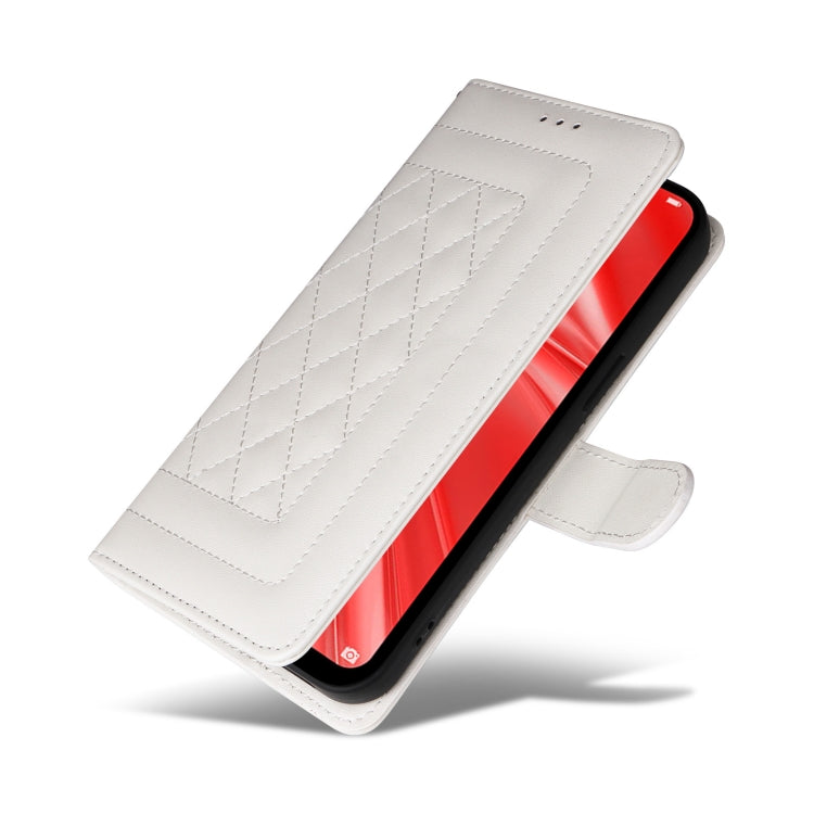 For Huawei Enjoy 9s Diamond Lattice Leather Flip Phone Case