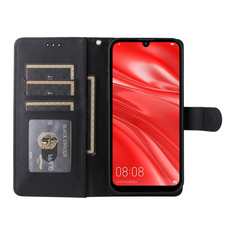 For Huawei Enjoy 9s Diamond Lattice Leather Flip Phone Case