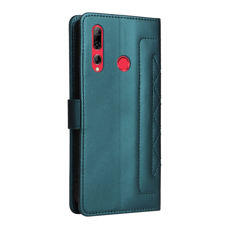 For Huawei Enjoy 9s Diamond Lattice Leather Flip Phone Case