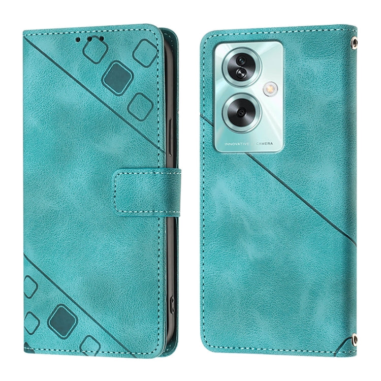 For OnePlus Nord N30 SE Skin-feel Embossed Leather Phone Case