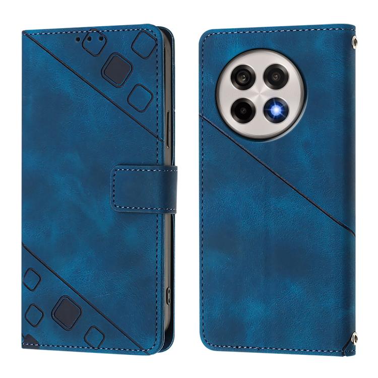 For OnePlus 13R / Ace 5 Pro 5G Skin-feel Embossed Leather Phone Case