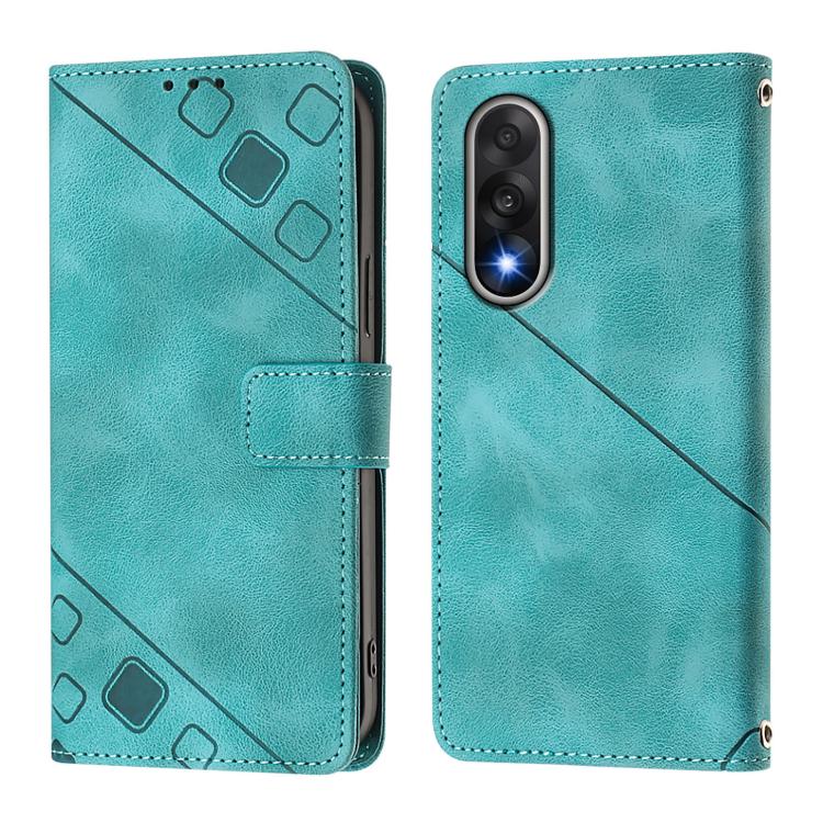 For OnePlus Ace 5 Ultra Skin-feel Embossed Leather Phone Case