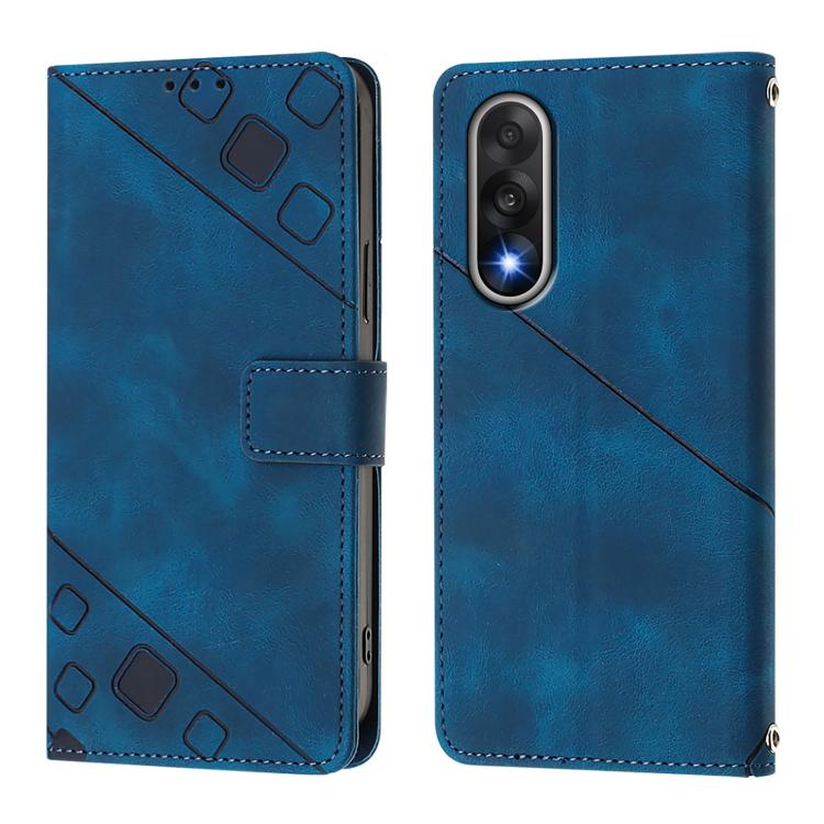 For OnePlus Ace 5 Ultra Skin-feel Embossed Leather Phone Case