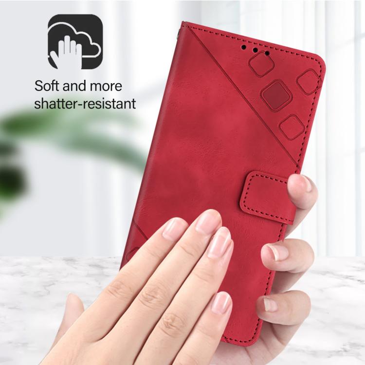 For OnePlus Ace 5 Ultra Skin-feel Embossed Leather Phone Case
