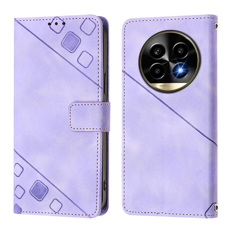 For Realme 13 Pro 5G / 13 Pro+ 5G Skin-feel Embossed Leather Phone Case