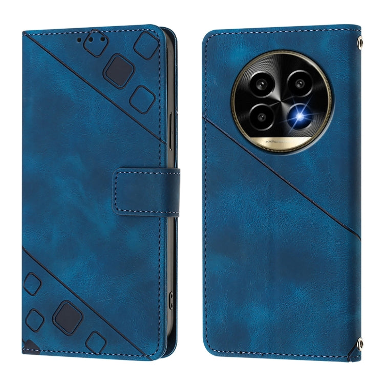 For Realme 13 Pro 5G / 13 Pro+ 5G Skin-feel Embossed Leather Phone Case