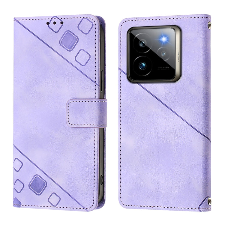 For Realme GT 7 Pro 5G Skin-feel Embossed Leather Phone Case