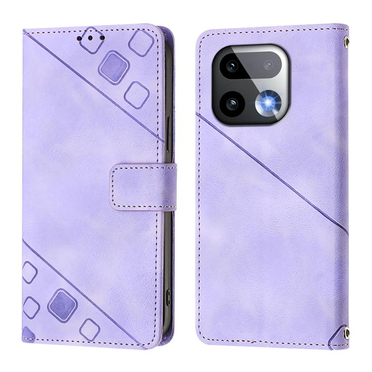 For Realme 16 Pro+ 5G Global Skin-feel Embossed Leather Phone Case