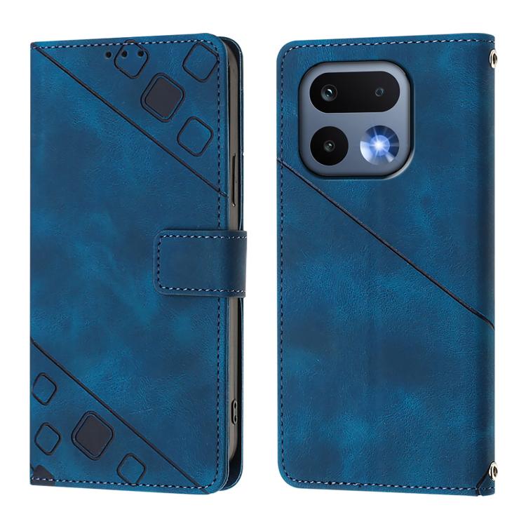 For Realme 16 Pro 5G Global Skin-feel Embossed Leather Phone Case
