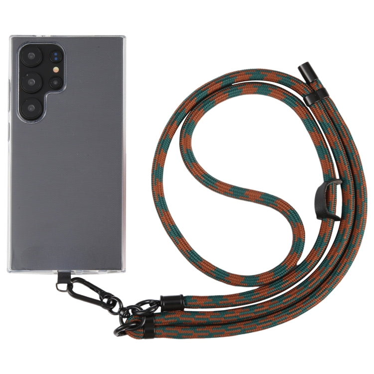 8mm Adjustable Phone Anti-lost Neck Chain Nylon Crossbody Lanyard, Adjustable Length: about 75-135cm
