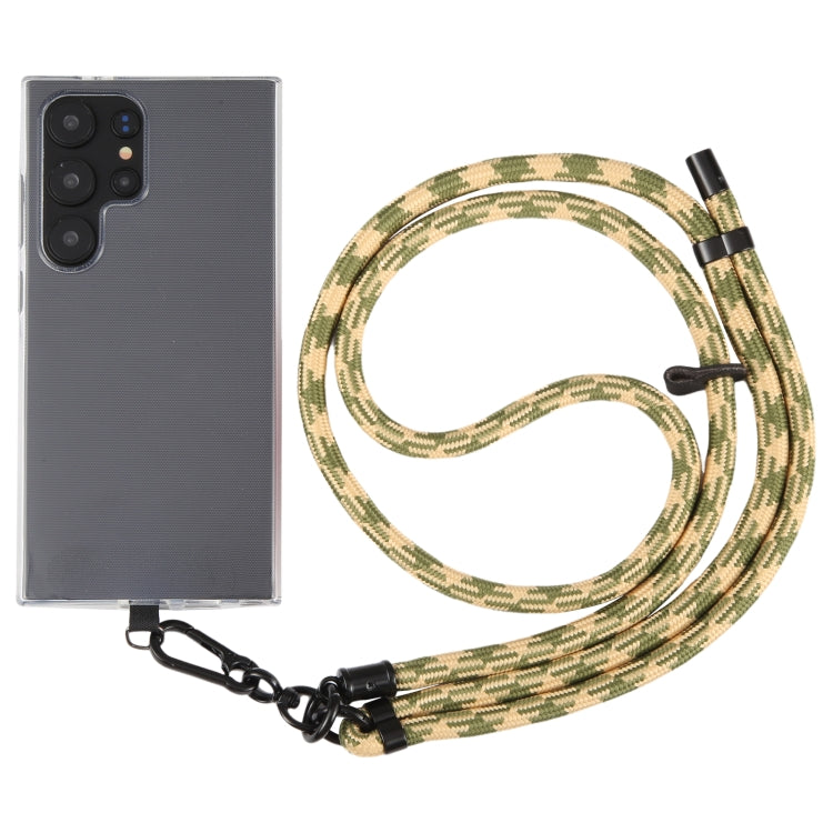 8mm Adjustable Phone Anti-lost Neck Chain Nylon Crossbody Lanyard, Adjustable Length: about 75-135cm