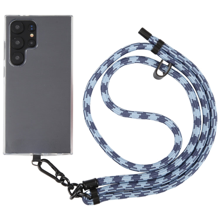 8mm Adjustable Phone Anti-lost Neck Chain Nylon Crossbody Lanyard, Adjustable Length: about 75-135cm
