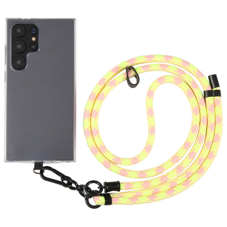 8mm Adjustable Phone Anti-lost Neck Chain Nylon Crossbody Lanyard, Adjustable Length: about 75-135cm