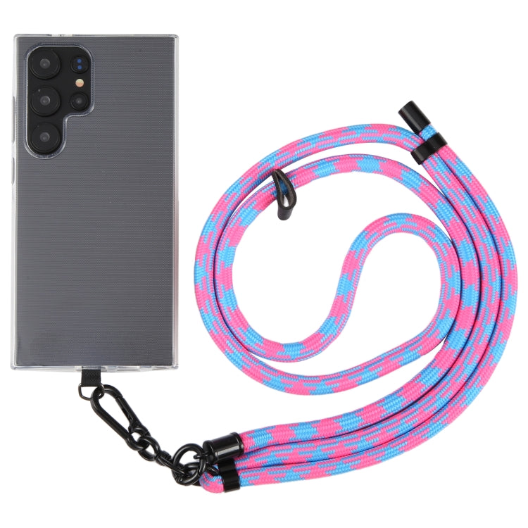 8mm Adjustable Phone Anti-lost Neck Chain Nylon Crossbody Lanyard, Adjustable Length: about 75-135cm