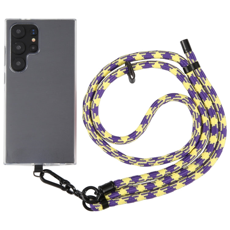 8mm Adjustable Phone Anti-lost Neck Chain Nylon Crossbody Lanyard, Adjustable Length: about 75-135cm