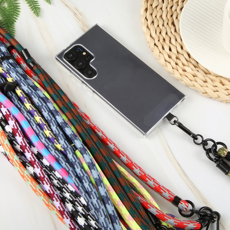 8mm Adjustable Phone Anti-lost Neck Chain Nylon Crossbody Lanyard, Adjustable Length: about 75-135cm
